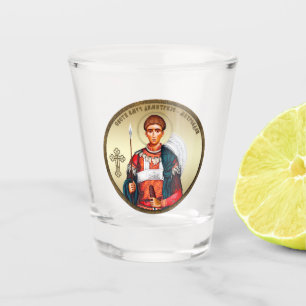 Saint Demetrius Mitrovdan Shot Glass