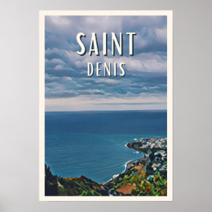 Saint Denis (La Réunion) Photo by Vintage Poster