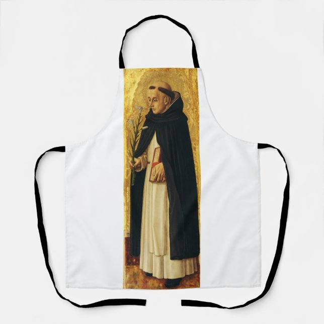 Saint Dominic by Carlo Crivelli Apron (Front)