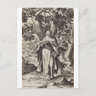 Saint Dominic Castilian Catholic priest Postcard