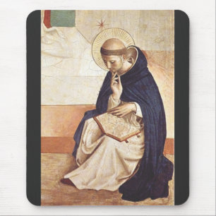 Saint Dominic de Guzman by Fra Angelico Mouse Pad