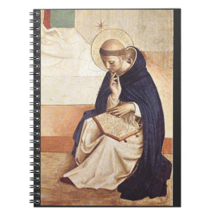 Saint Dominic de Guzman by Fra Angelico Notebook