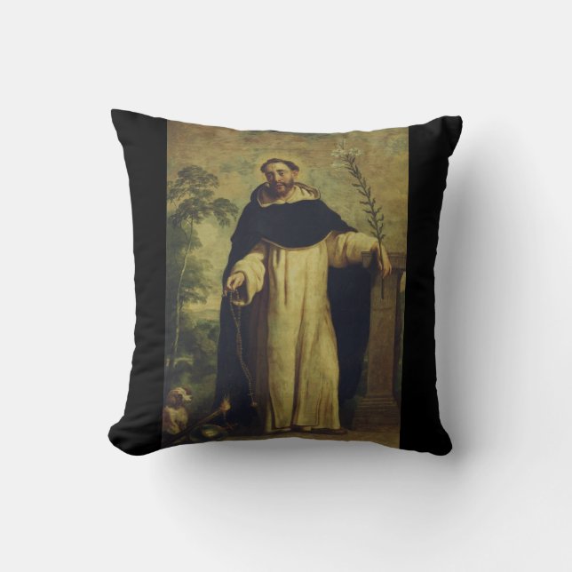 Saint Dominic de Guzman  Cushion (Front)