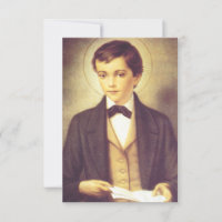 Saint Dominic Savio Angel of Joy Holy Card