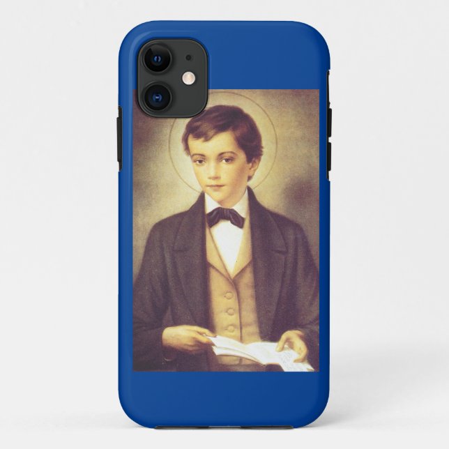 Saint Dominic Savio student of John Bosco Case-Mate iPhone Case (Back)