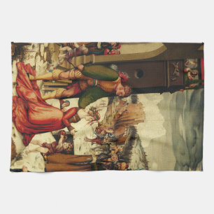 Saint Dorothy of Caesarea Tea Towel