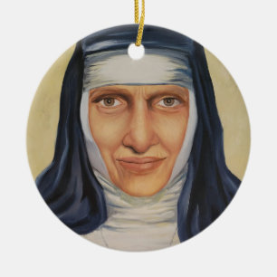 Saint Dulce of the Poor Ceramic Ornament