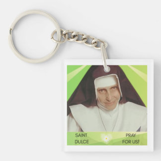 Saint Dulce of the poor souvenir Key Ring