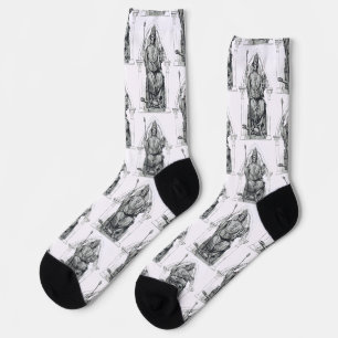 Saint Eleutherius of Tournai Bishop Socks