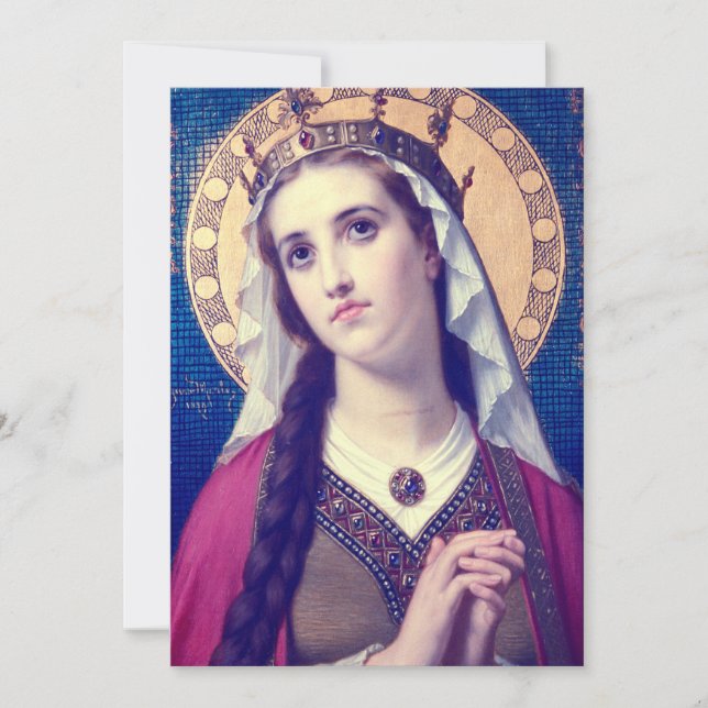 Saint Elizabeth of Hungary Holiday Card (Front)