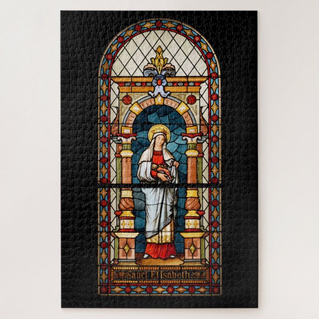Saint Elizabeth of Hungary Jigsaw Puzzle (Vertical)