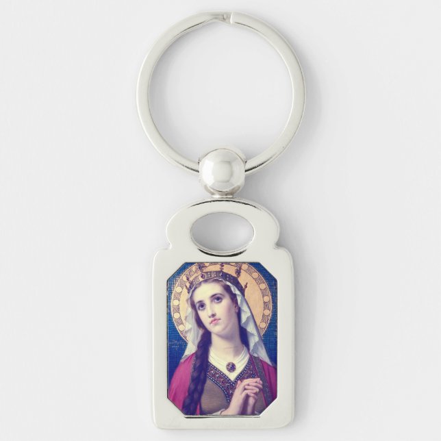 Saint Elizabeth of Hungary Key Ring (Front)