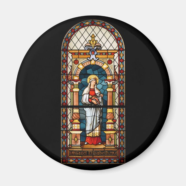 Saint Elizabeth of Hungary Magnet (Front)