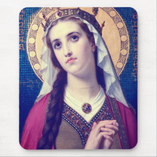 Saint Elizabeth of Hungary Mouse Pad
