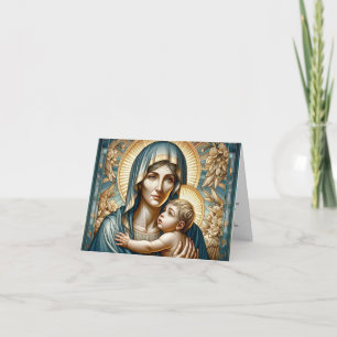 Saint Elizabeth-Saint of Infertility/Pregnancy Card