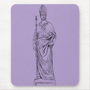Saint Eloi Confessor and Bishop Mouse Pad