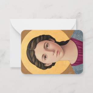 Saint Emerentiana Holy Card