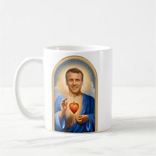 Saint Emmanuel Macron Prayer Coffee Mug