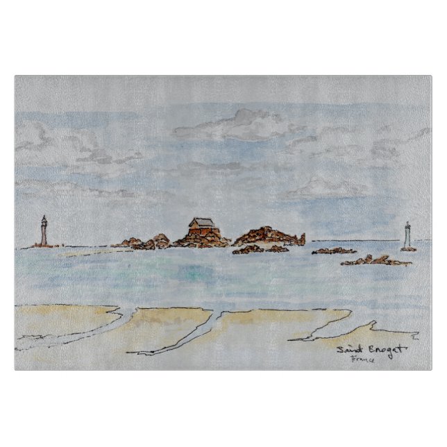 Saint-Enogat, Dinard | Brittany, France Cutting Board (Front)