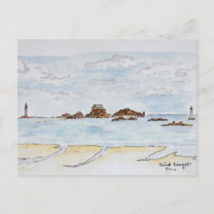 Saint-Enogat, Dinard Brittany, France Postcard