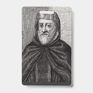 Saint Ephrem the Syrian Christian theologian ID Badge