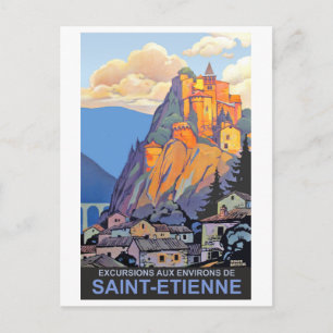 Saint Etienne, France Postcard