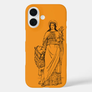 Saint Euphemia the All-praised Virgin and martyr iPhone 16 Case