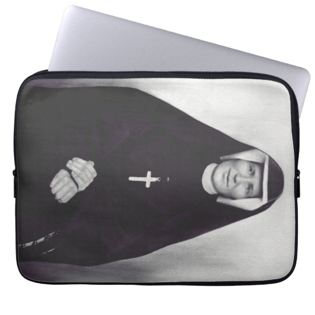 Saint Faustina Kowalska  Laptop Sleeve (Front)