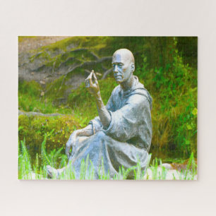 Saint Fiachra's Garden Kildare Jigsaw Puzzle