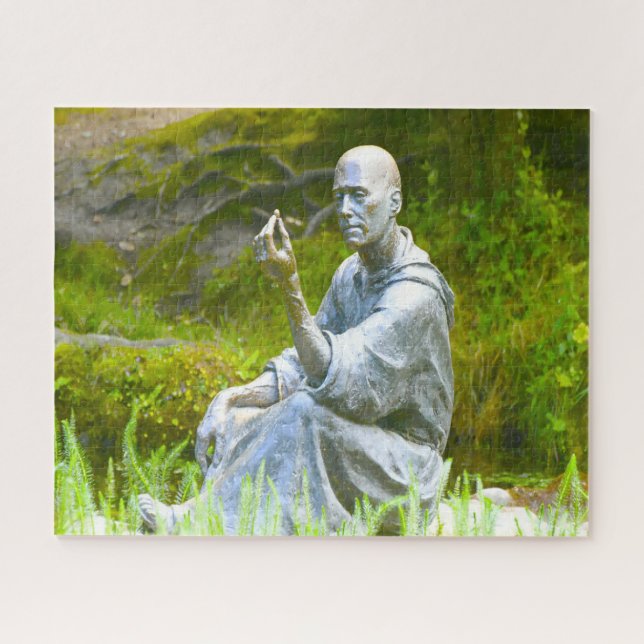 Saint Fiachra's Garden Kildare Jigsaw Puzzle (Horizontal)