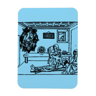 Saint Fina Italian Christian girl Magnet