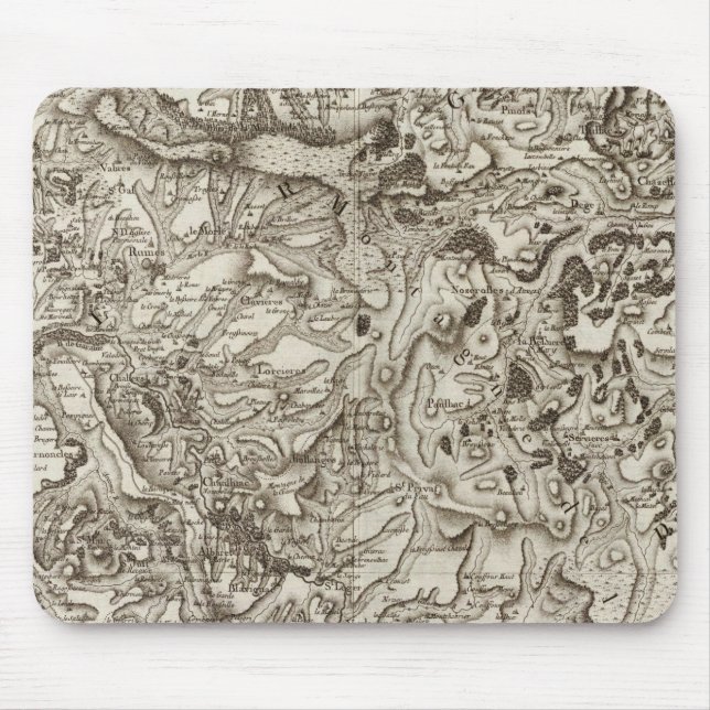 Saint Flour Mouse Pad (Front)