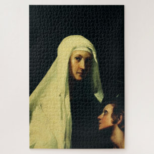 Saint Frances of Rome by Giovanni Antonio Galli Jigsaw Puzzle