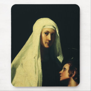 Saint Frances of Rome by Giovanni Antonio Galli Mouse Pad