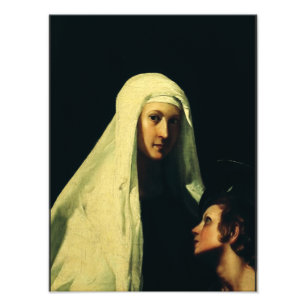 Saint  Frances of Rome by Giovanni Antonio Galli Photo Print