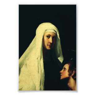 Saint  Frances of Rome by Giovanni Antonio Galli Photo Print