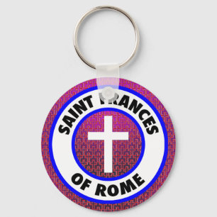 Saint Frances of Rome Key Ring
