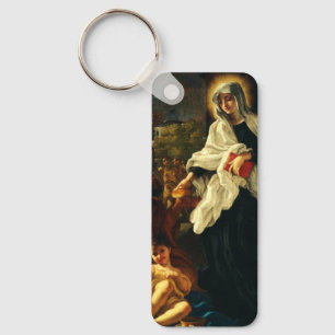 Saint Frances of Rome Key Ring