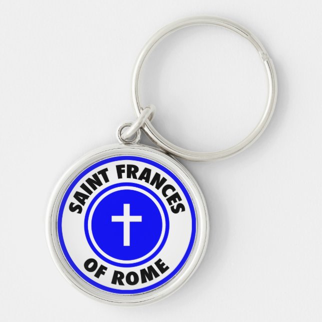 Saint Frances of Rome Key Ring (Front)