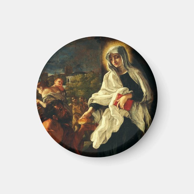 Saint Frances of Rome Magnet (Front)