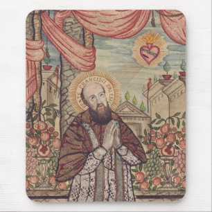Saint Francis de Sales Bishop of Geneva Mouse Pad