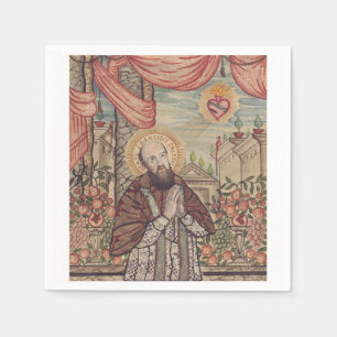 Saint Francis de Sales Bishop of Geneva Napkin