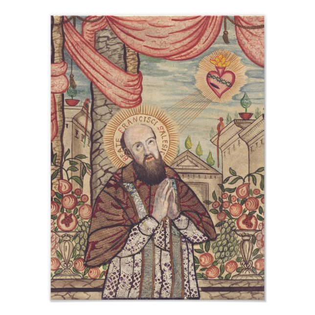 Saint Francis de Sales Bishop of Geneva Photo Print (Front)