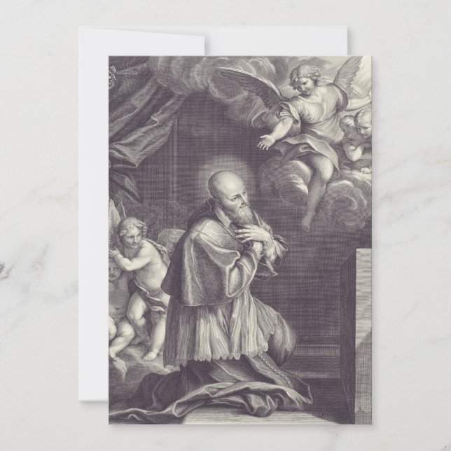 Saint  Francis de Sales Doctor of the Church Invitation (Front)