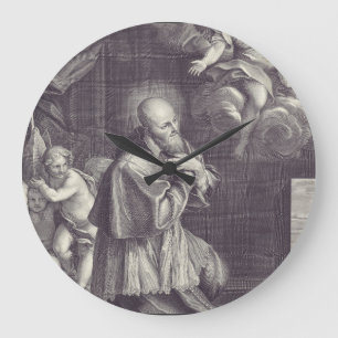 Saint Francis de Sales Doctor of the Church Large Clock