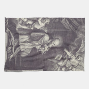 Saint Francis de Sales Doctor of the Church Tea Towel