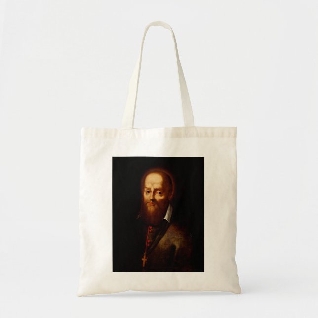 Saint Francis de Sales Tote Bag (Front)