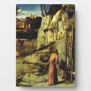 Saint Francis in the Desert by Giovanni Bellini Plaque