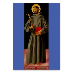 Saint Francis of Assisi by Antoniazzo Romano Table Number