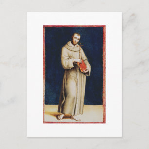 Saint Francis of Assisi by Raphael Holiday Postcard